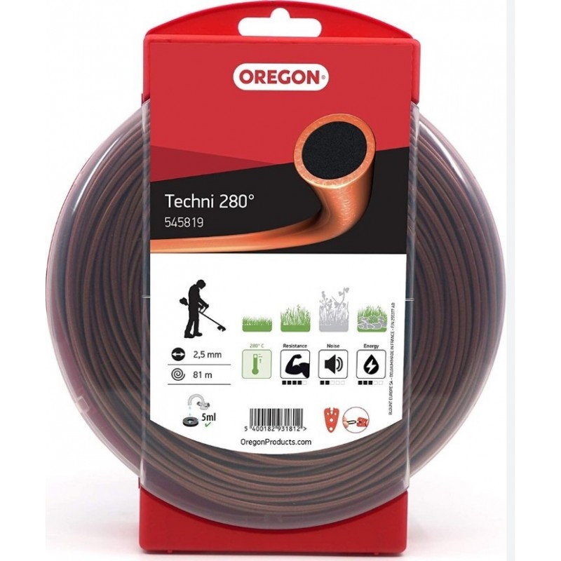 545819 Fil Techni 280° (Blister) 2,50mm X 81m 