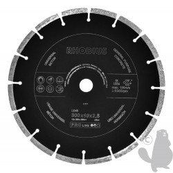Rhodius Proline 300 mm Disque diamant mm pour disqueuse ECHO CSG7410 