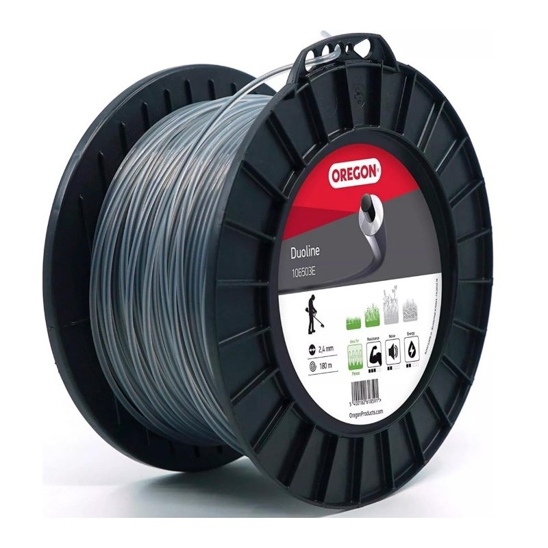 106503E Fil DuoLine (Bobine) 2,4mm X 180m 