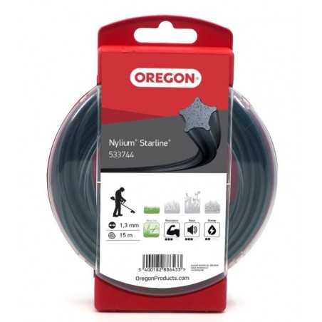 533744 Fil Nylium® Starline (Blister) 1,3mm X 15m   